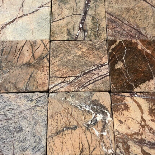 4x4 rainforest brown stone - rainforest,